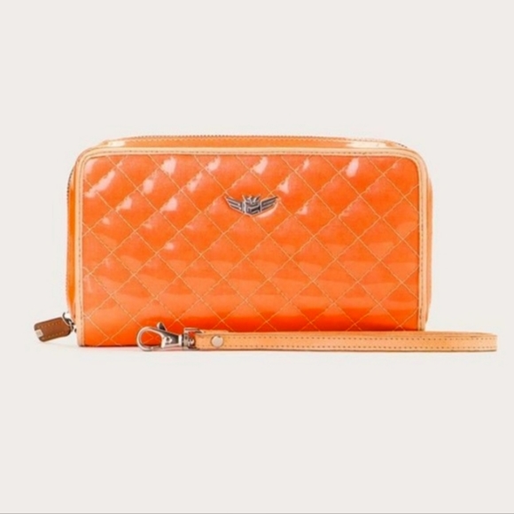 Consuela Handbags - Consuela 🍊 Tangerine Dream Wristlet Wallet